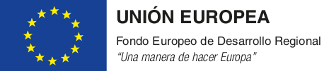 Fondo Europeo de Desarrollo Regional.